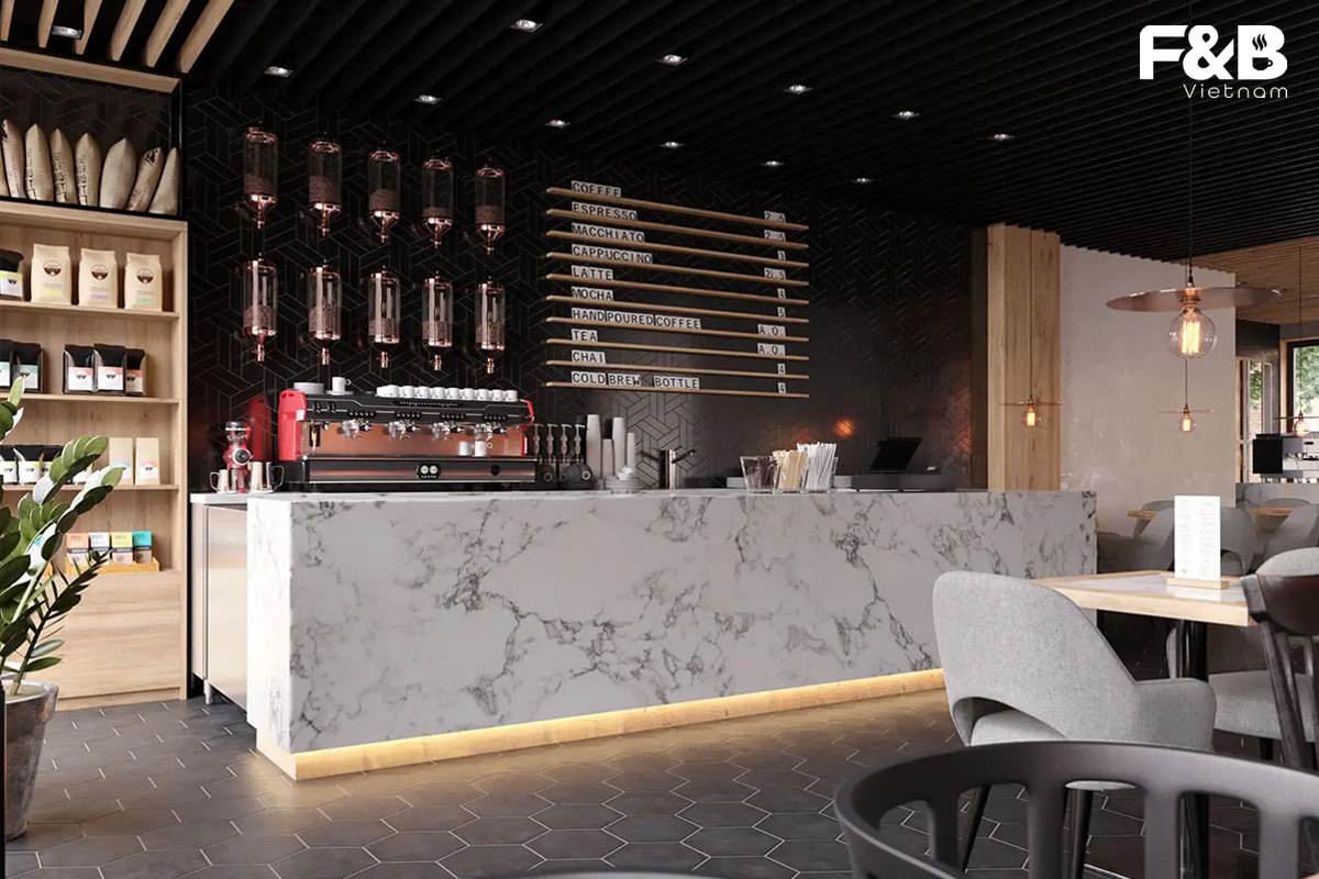 Gợi Ý Thiết Kế Quầy Bar Cho Quán Bar/Quán Cafe Vừa Thịnh Hành Vừa Tối Ưu